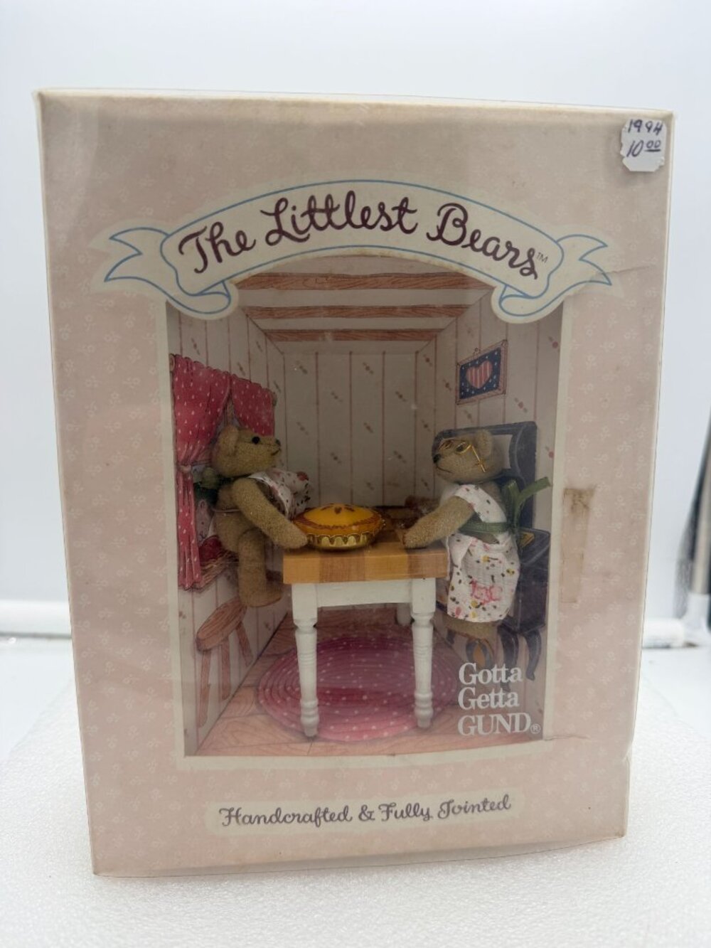 NOS Gund The Littlest Bears Grandmother & Granddaughter Figure Set